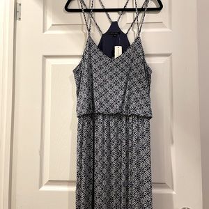 Papermoon blue and white maxi dress from Stitch Fix - NWT